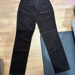 Talbots brown 16 long corduroy pants